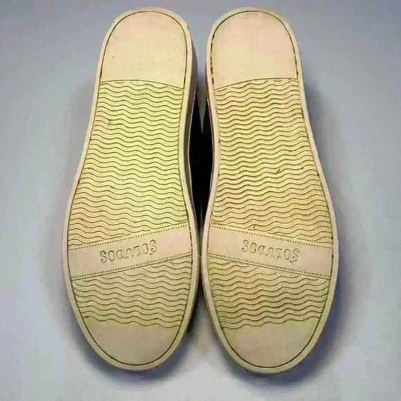 SOLUDOS Blue Velvet Velour Llama Embroidered Patch Slip On Shoes Women Size 6 - Picture 7 of 8